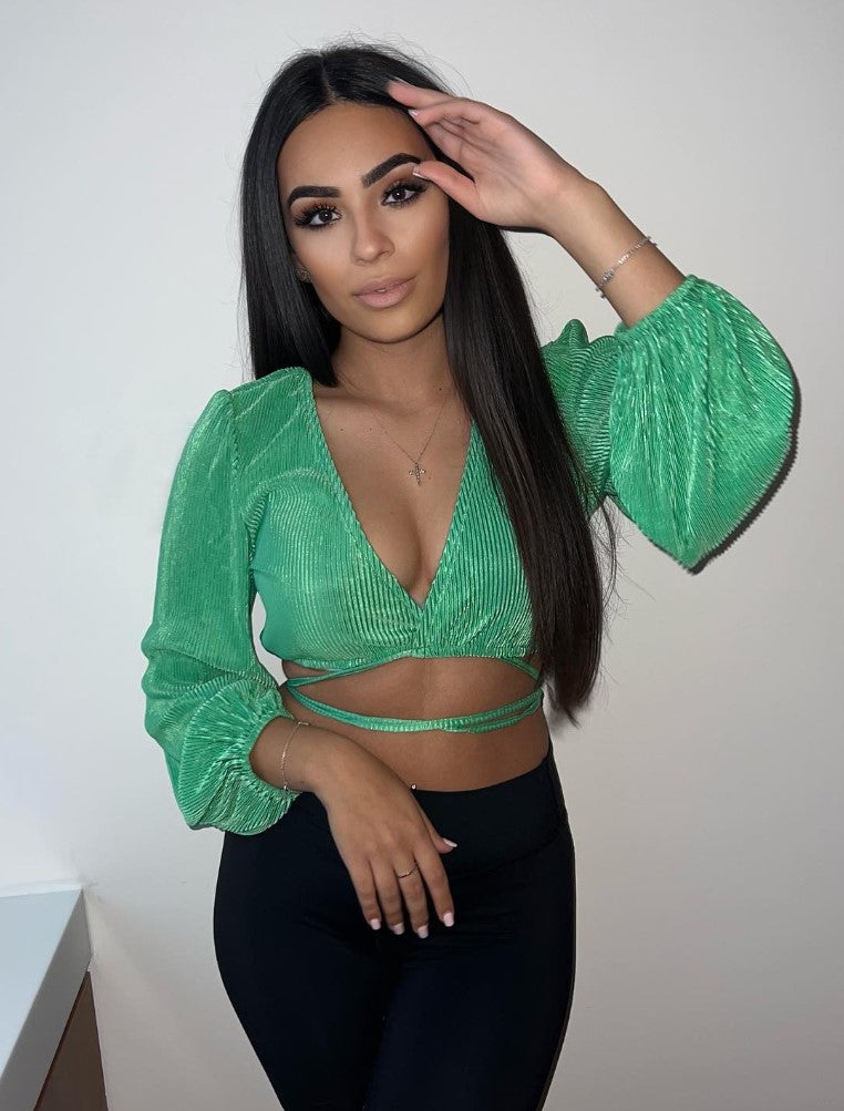 Imogen Wrap Top